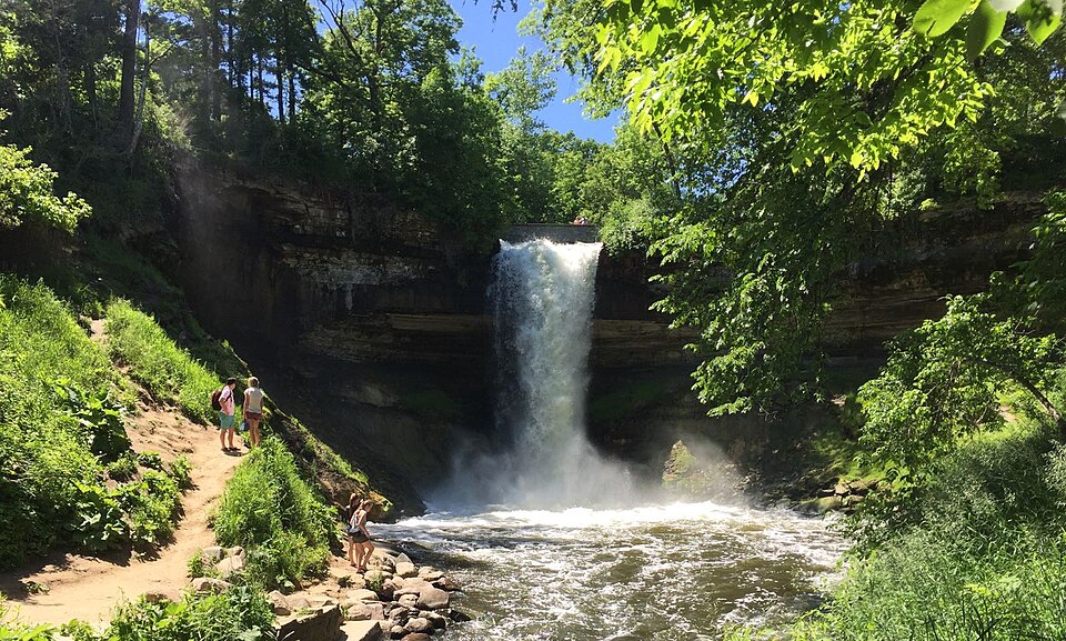 Minnehaha Falls in Minneapolis